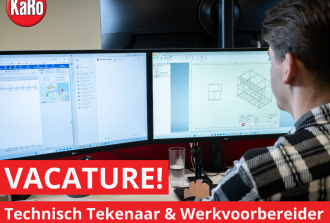 Vacature: Technisch Tekenaar & werkvoorbereider