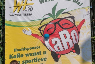 KARO VERLENGD SPONSOROVEREENKOMST S.V. WESTFRIEZEN MET EEN SCOREBORD